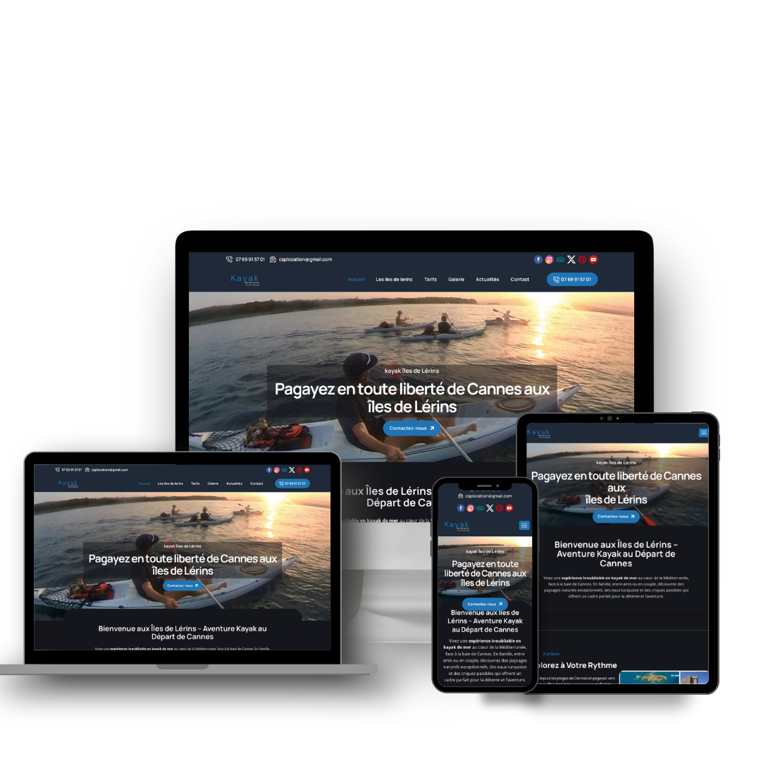 kayak iles de lerins