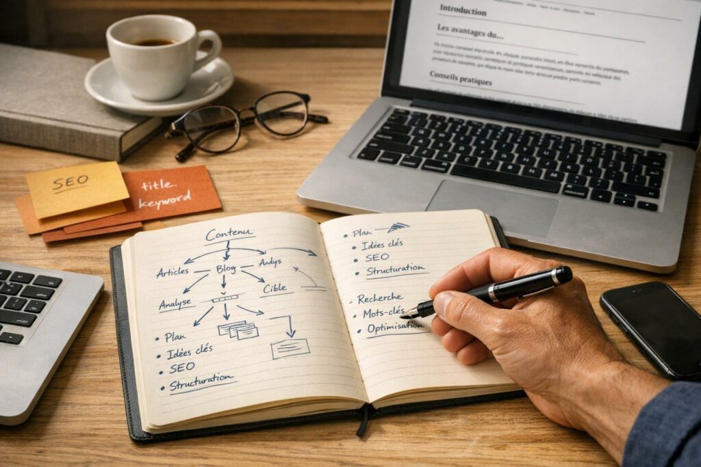Création de contenus SEO adaptés aux recherches des internautes
