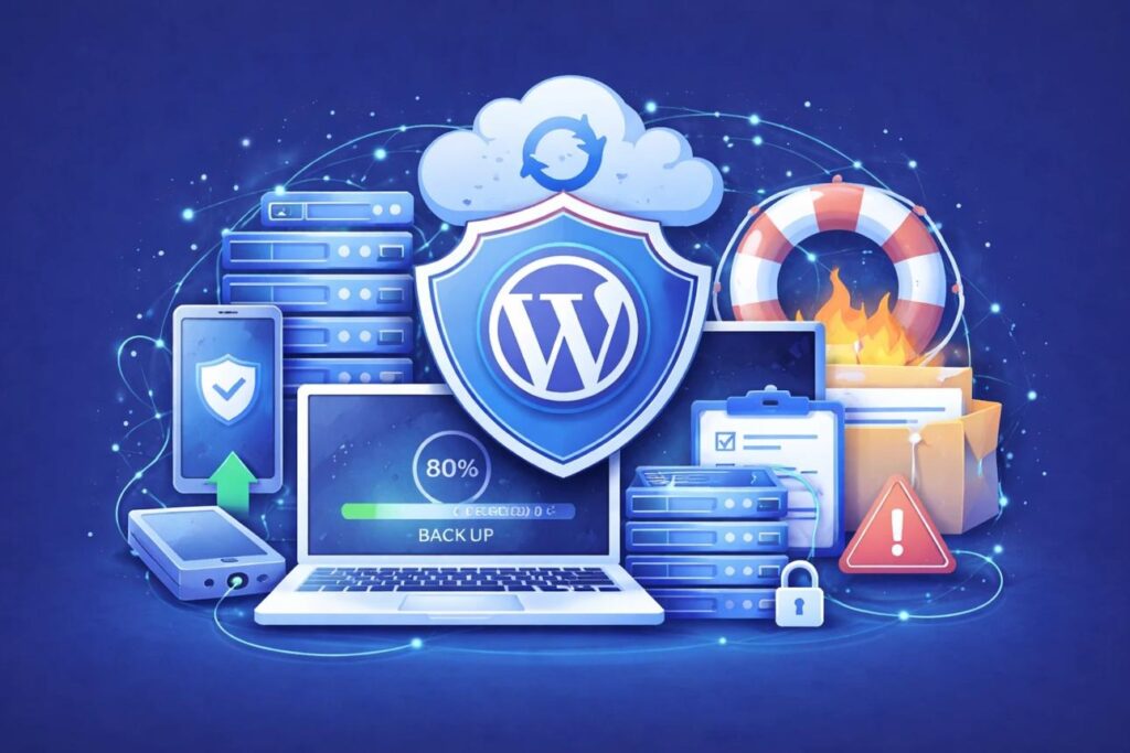Sauvegarde et protection des données d’un site WordPress